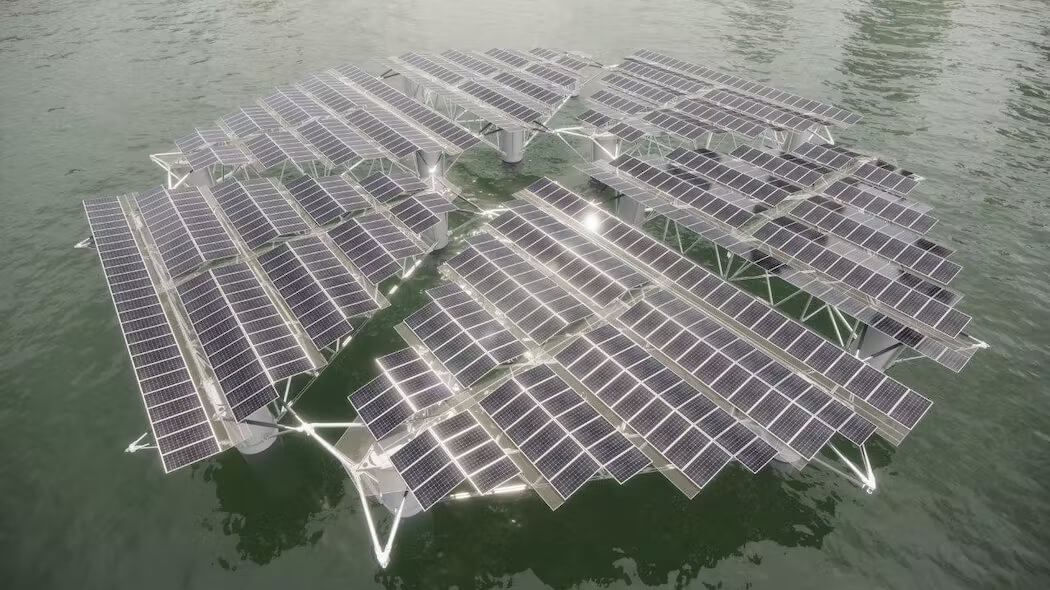 Dutch Offshore Floating Solar consortium Merganser (a partnership between SolarDuck and institutes TU Delft, TNO, MARIN and Deltares) have received a €7.8 million DEI+ subsidy to build and test an offshore floating solar platform of the same name. Dutch Offshore Floating Solar consortium Merganser (a partnership between SolarDuck and institutes TU Delft, TNO, MARIN and Deltares) have received a €7.8 million DEI+ subsidy to build and test an offshore floating solar platform of the same name