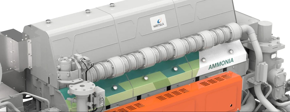 محرك يعمل بالأمونيا - Wartsila