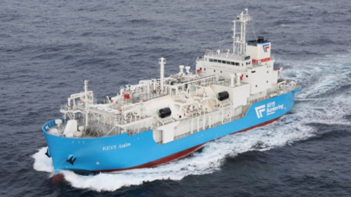 LNG bunkering vessel KEYS Azalea