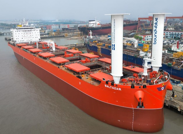 Klaveness Combination Carriers' (KCC) MV Baltazar, courtesy of bound4blue 