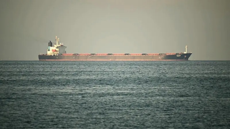 A vessel in the Strait of Hormuz (AFP)
