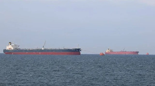 Tankers at the terminal near Novorossiysk