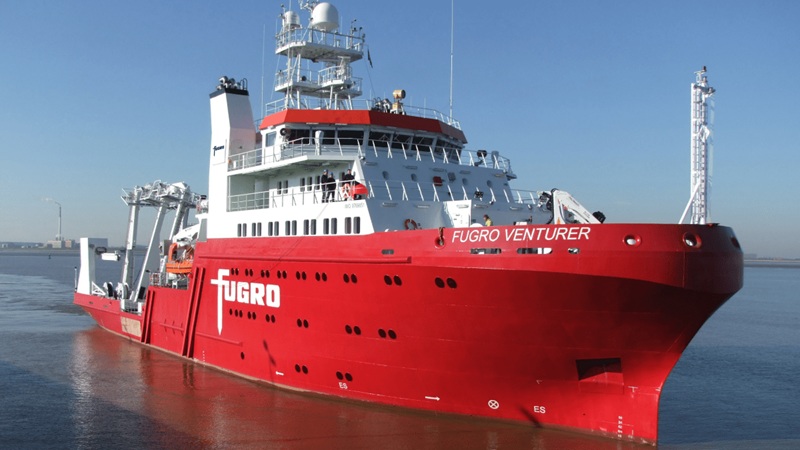 Image: Fugro Venturer, vessel on which the NAPA Logbook trial occurred. Image credits: Fugro.