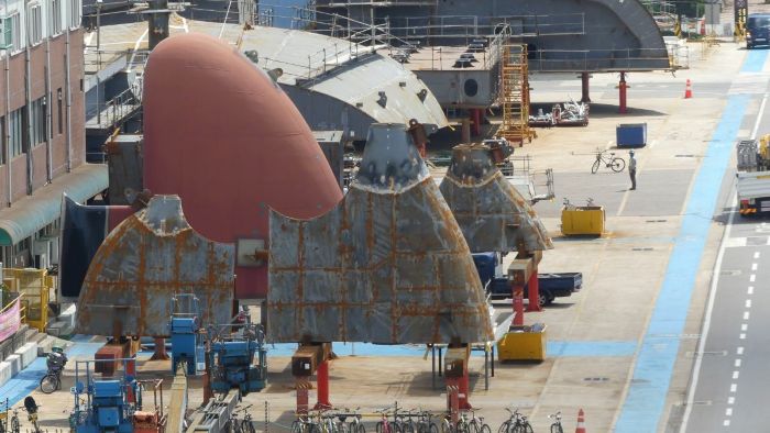 Hyundai MipoWEBY.jpg Greek brokers currently place the construction cost of an MR tanker between US$49.5M and US$52M