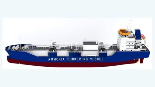Itochu ordered the first ammonia bunker vessel which will start the bunkering trials in late 2027 