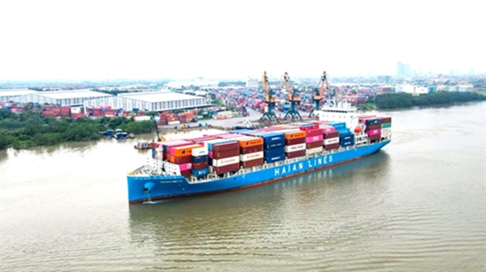A vessel of Hai An Transport and Stevedoring JSC.