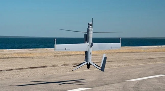 Airbus' Flexrotor Drone will be used to enhance EMSA's monitoring program for member states (Airbus)