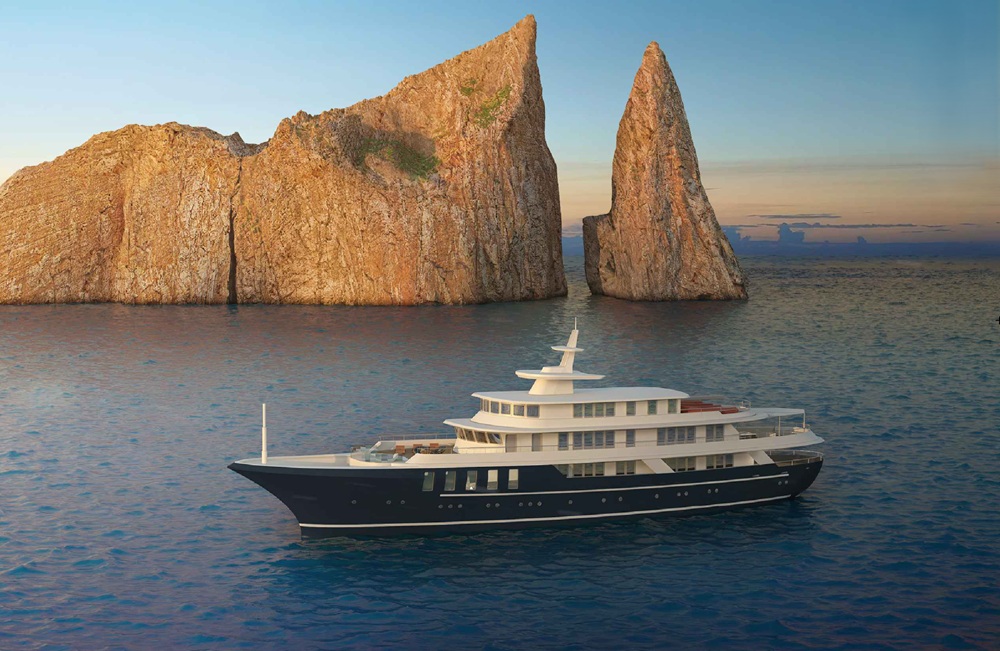 Quasar Expeditions’ 52.9-meter hybrid-electric expedition yacht Quasar Conservation (Photo credit: Consulmar Naval Architects, Marine Engineers, and Surveyors)