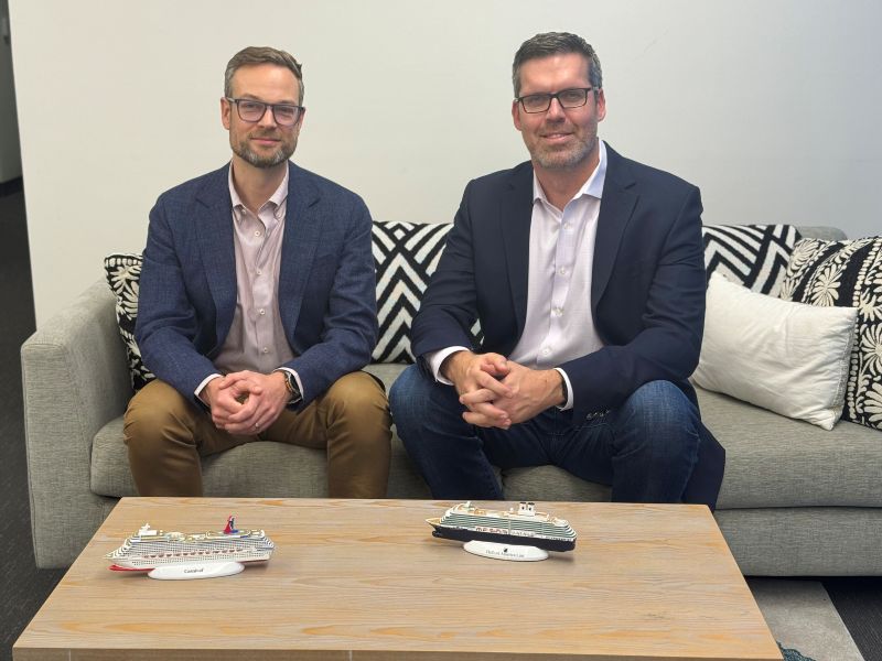 Stuart Gregory, CEO, MarTrust and John Markendorf, President, Brightwell Navigator