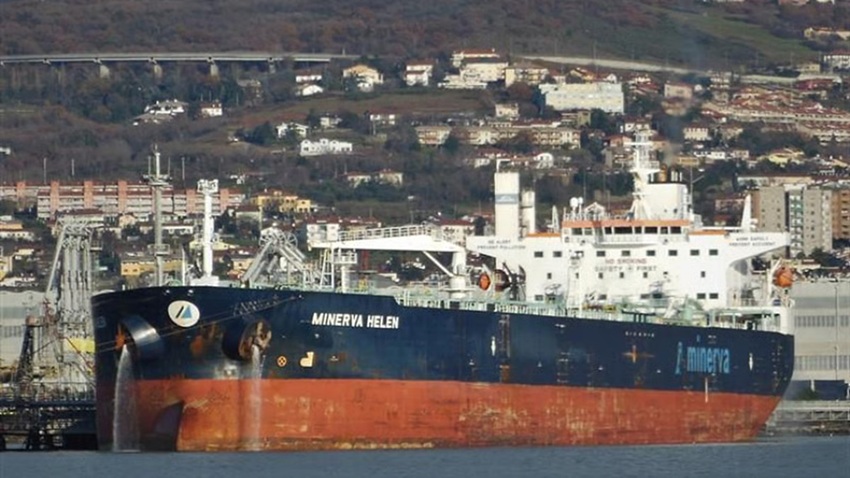 Greek tanker Minerva HelenMarineTraffic.com/AGOSTINO