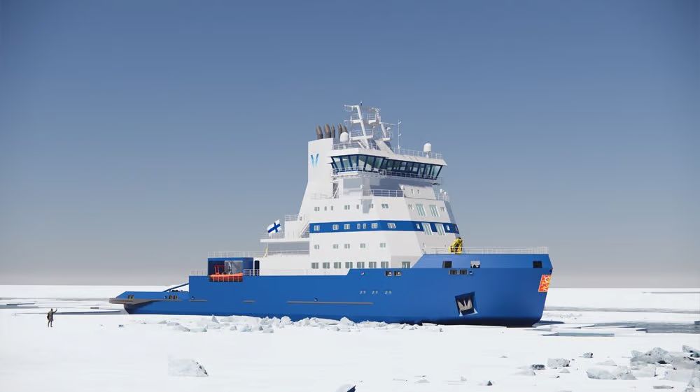 Finland selected Helsinki Shipyard to build its new B+ class icebreaker