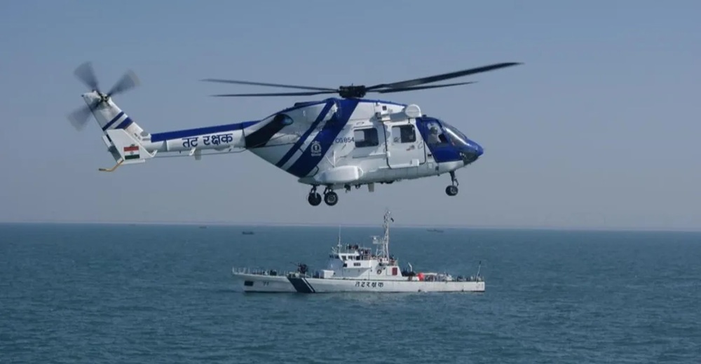 Indian Coast Guard personnel in an undated photo – indiancoastguard.gov.in